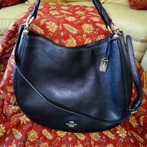 Coach crescent-style shoulder bag